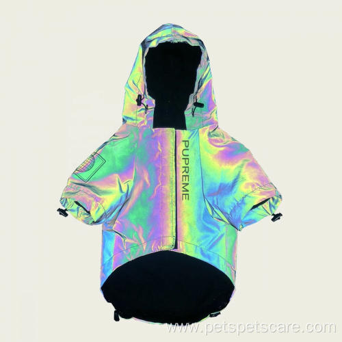 Fashionable Reflective Winter Outdoor Raincoat Dog Clothes